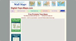 Desktop Screenshot of digital-topo-maps.com